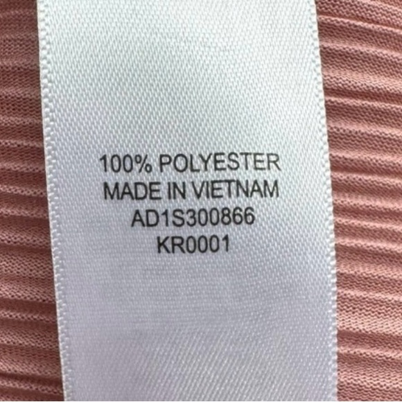 Adrianna Papell Pink Pleated Blouse - Picture 6 of 7